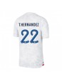 Moški Nogometna dresi replika Francija Theo Hernandez #22 Gostujoči SP 2022 Kratek rokav